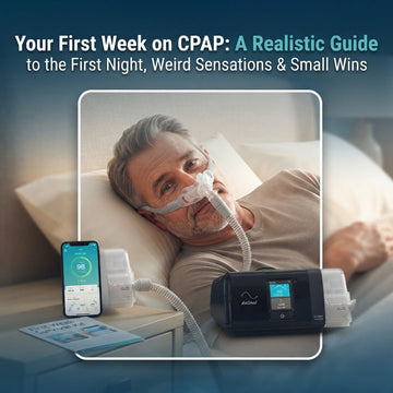 Your First Week on CPAP: A Realistic Guide to the First Night, Weird Sensations and Small Wins