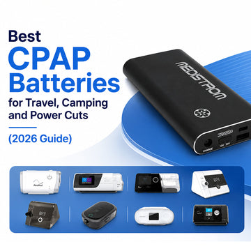 Best CPAP Batteries for Travel, Camping and Power Cuts (2026 Guide) 