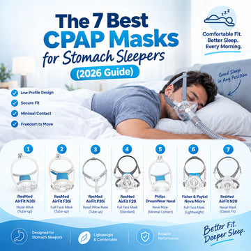 The 7 Best CPAP Masks for Stomach Sleepers (2026 Guide) 