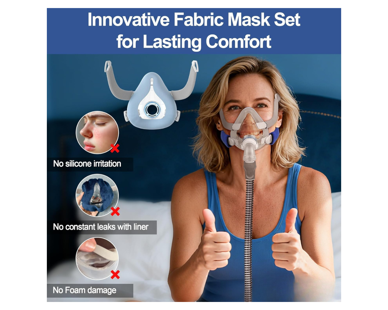 AirFit F20 & AirTouch F20 Cushion Set with Frame and Clips - CPAPstudio.co.uk