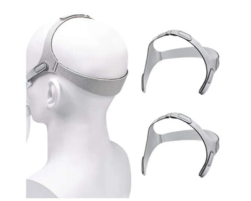 2 Packs Replacement Headgear for Nuance Pro - Headgear Straps (2Packs) with Stronger Touch-Fasten-ers and Elasticity, CPAP Strap for Nuance Pro, Snugly Fit & Reducing Air Leaks - CPAPstudio.co.uk