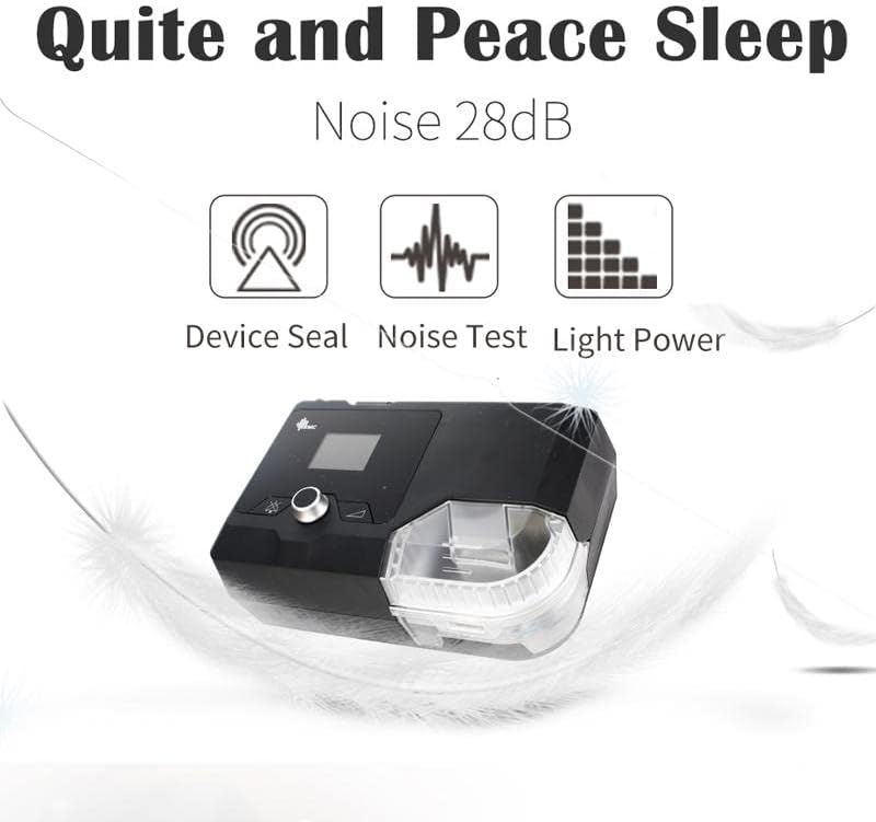 BMC G2S A20 Sleep Ventilator, Fully Automatic Sleep Breathing Machine, Anti Snore Devices, 4-20 hPa Improved Sleeping, with a Full Size Nose Mask Set - CPAPstudio.co.uk
