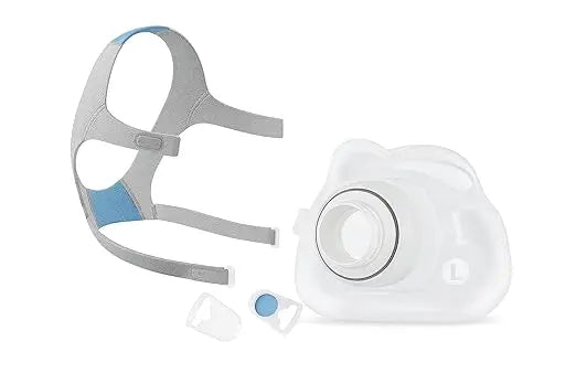 Respure AirFit F40 CPAP Cushion and Headgear – Premium Silicone Seal with Adjustable Headgear for Long-Lasting Comfort & Secure Fit Respure