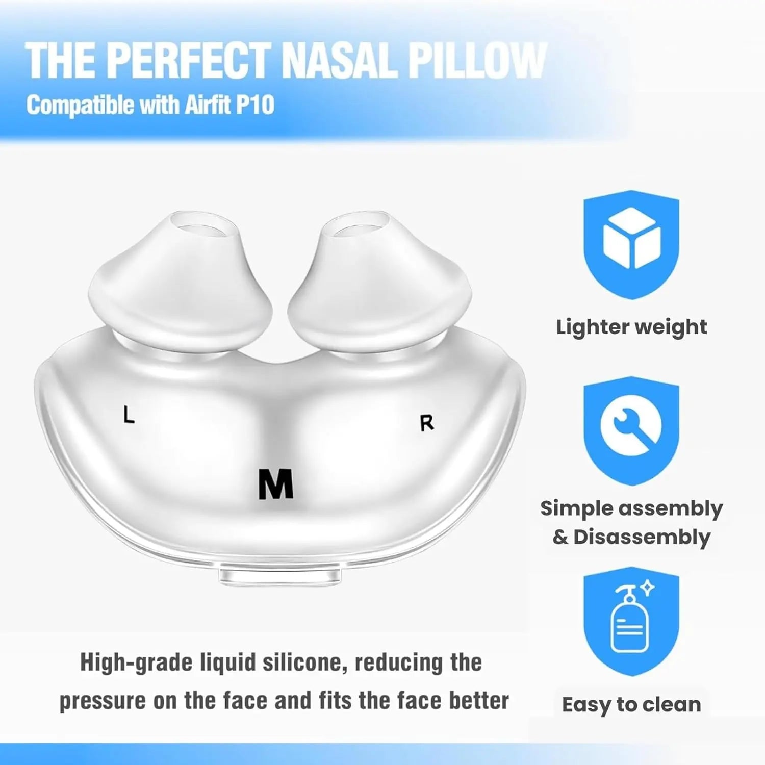 Respure  Replacement cushion for Resmed Airfit P10 Respure