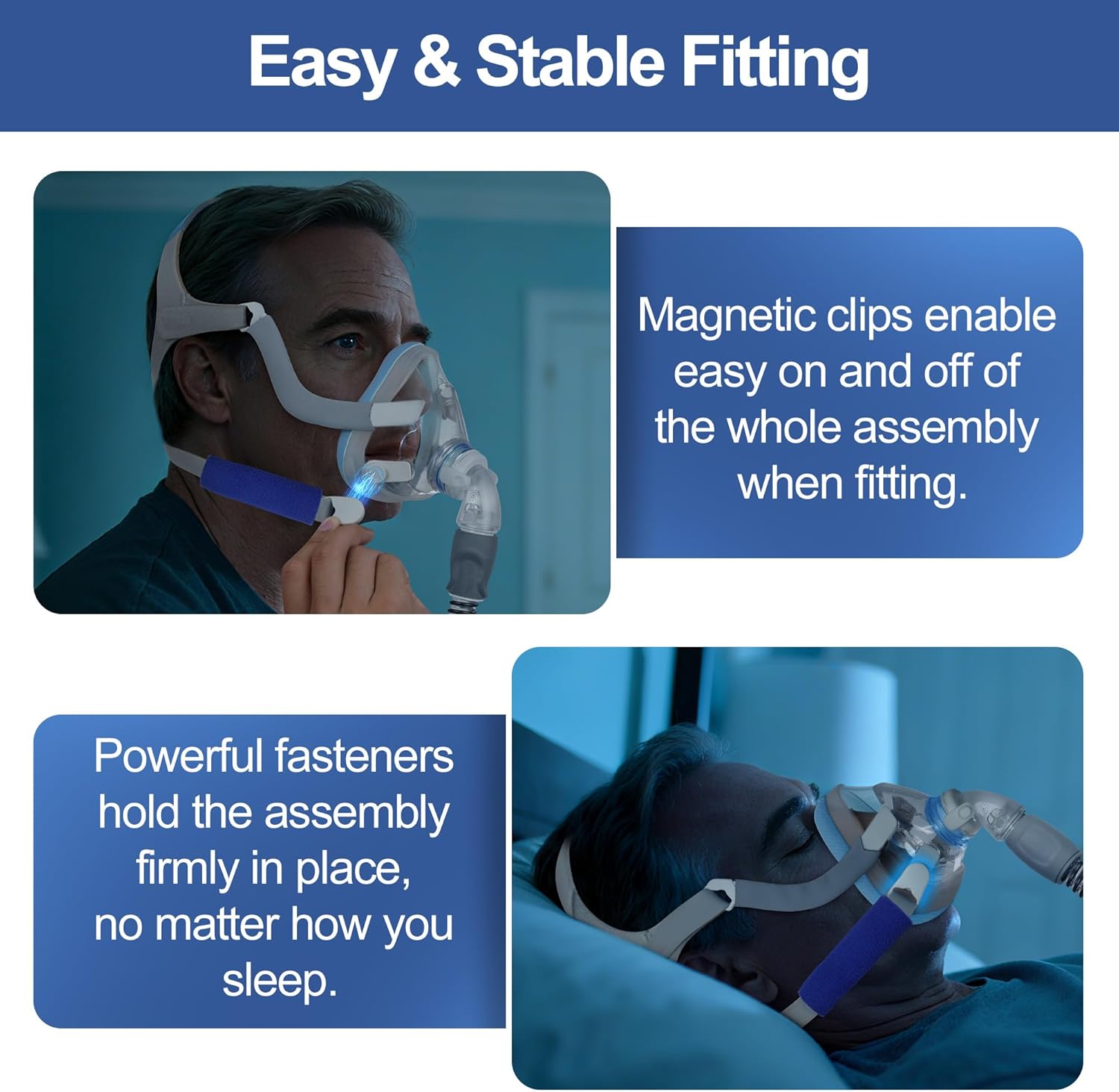 AirFit F20 & AirTouch F20 Cushion Set with Frame and Clips - CPAPstudio.co.uk