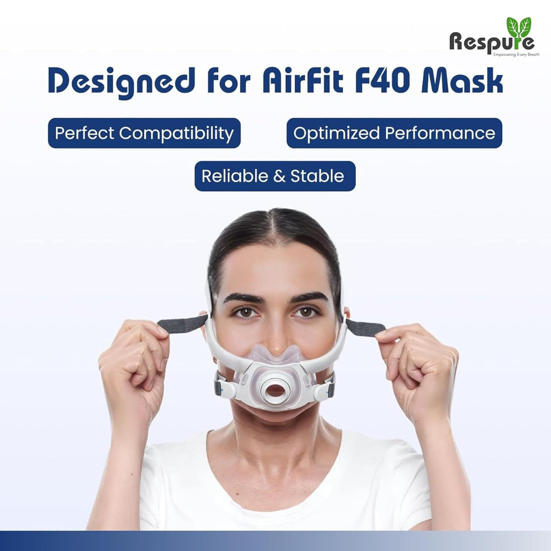 Respure Replacement cushion for Resmed Airfit F40