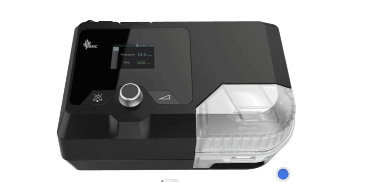 BMC G2S A20 Sleep Ventilator, Fully Automatic Sleep Breathing Machine, Anti Snore Devices, 4-20 hPa Improved Sleeping, with a Full Size Nose Mask Set - CPAPstudio.co.uk