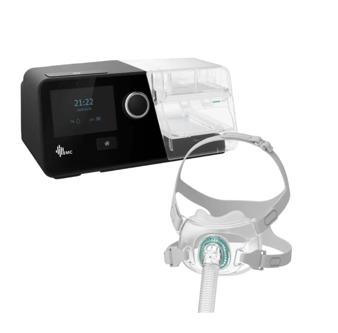 BMC G3 Auto CPAP with Humidifier & F6 Full Face Mask Package - CPAPstudio.co.uk
