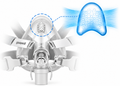 Yuwell BreathWear YF-02 Mask Vent and Silicone Cushion