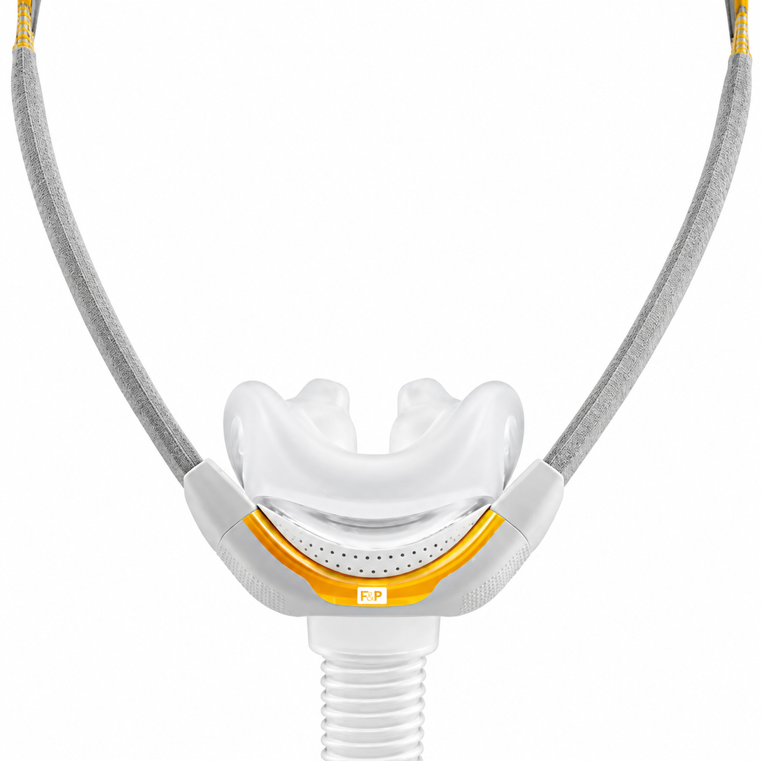 Fisher & Paykel Solo Nasal Pillows CPAP Mask with Yellow AutoFit Headgear
