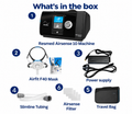 ResMed AirSense 10 AutoSet CPAP Machine with AirFit F40 Mask, Tubing and Travel Bag