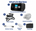 ResMed AirSense 10 AutoSet CPAP Machine with HumidAir Heated Humidifier, Tubing, Filters and Travel Bag