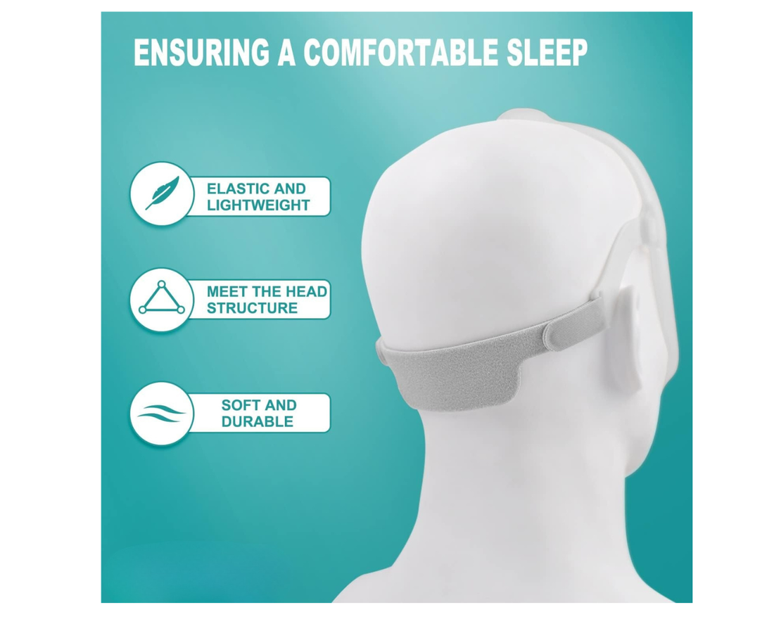2 PCS Headgears with Arms for DreamWear(Latest Version)-2 Packs Headgear Straps Durable Touch-Fasten-ers & Sufficient Ductility,Soft Material Made