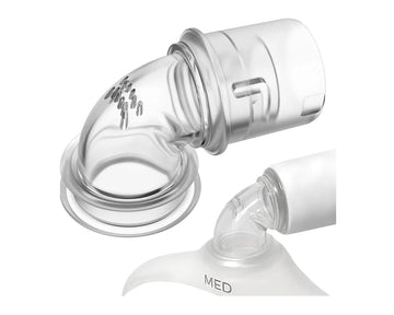 2 Packs Replacement Elbow/Swivel Compatible with DreamWear and DreamWisp,Tubing Quick-Release Elbow & Prevent Air Leakage - CPAPstudio.co.uk