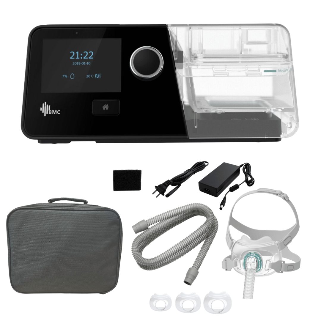 BMC G3 Auto CPAP with Humidifier & F6 Full Face Mask Package - CPAPstudio.co.uk