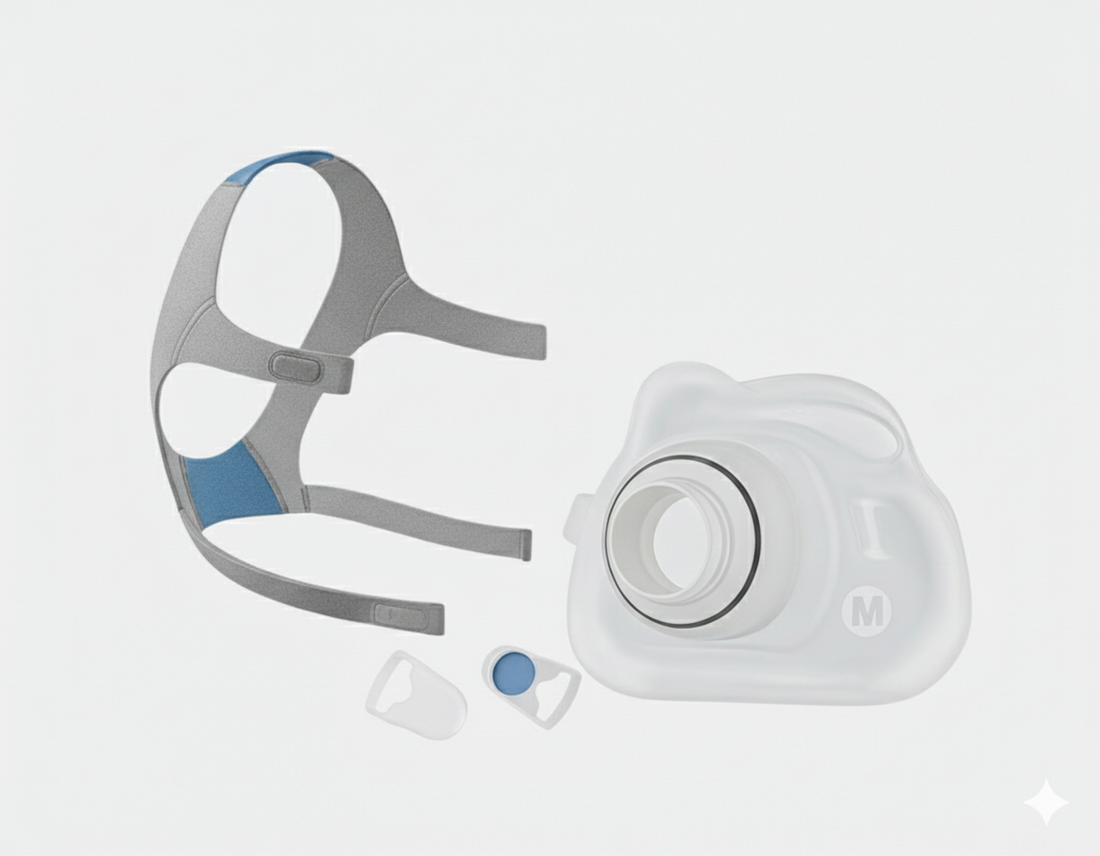 Replacement Cushion and Headgear compatible with Resmed F40 CPAP mask
