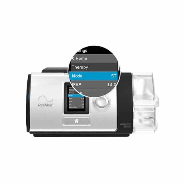 Lumis 150 VPAP ST with iVAPS BiLevel Machine - CPAPstudio.co.uk