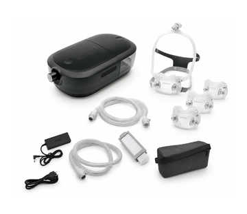Philips DreamStation 2 CPAP Machine with Humidifier and Heated Tube (Complete Bundle) with Philips DreamWear Full Face Mask FitPack