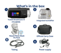 Breathcare III Auto CPAP by Yuwell with BreathWear Nasal Pillow Mask Fit Pack