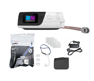 ResMed AirSense 11 AutoSet with AirFit P10 Nasal Pillow Mask – FitPack, Tubing & Humidifier