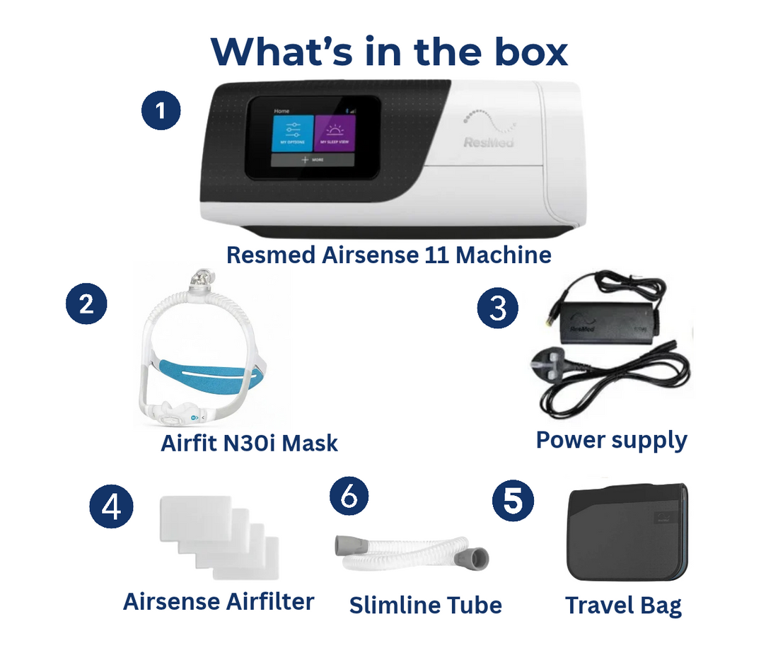 AirSense 11 AutoSet with N30i Mask by ResMed