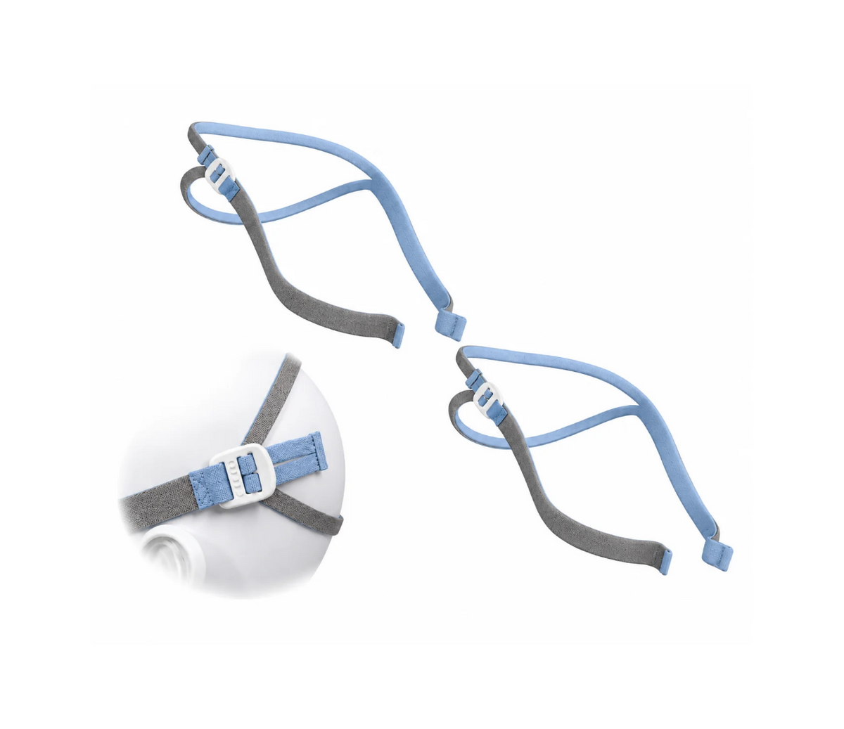 Replacement Headgear for ResMed AirFit P10 – Pack of 2