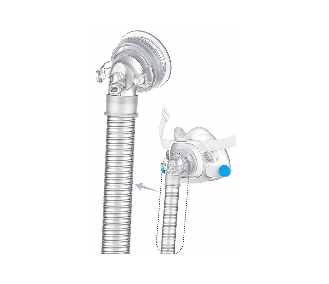 Replacement AirFit F40 QuietAir Elbow Tube – Short Tube & Vent Kit - Pack 1