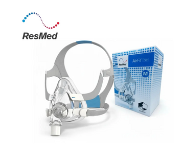 ResMed AirFit F20 Full Face Mask with Comfortable Headgear and Mask Box