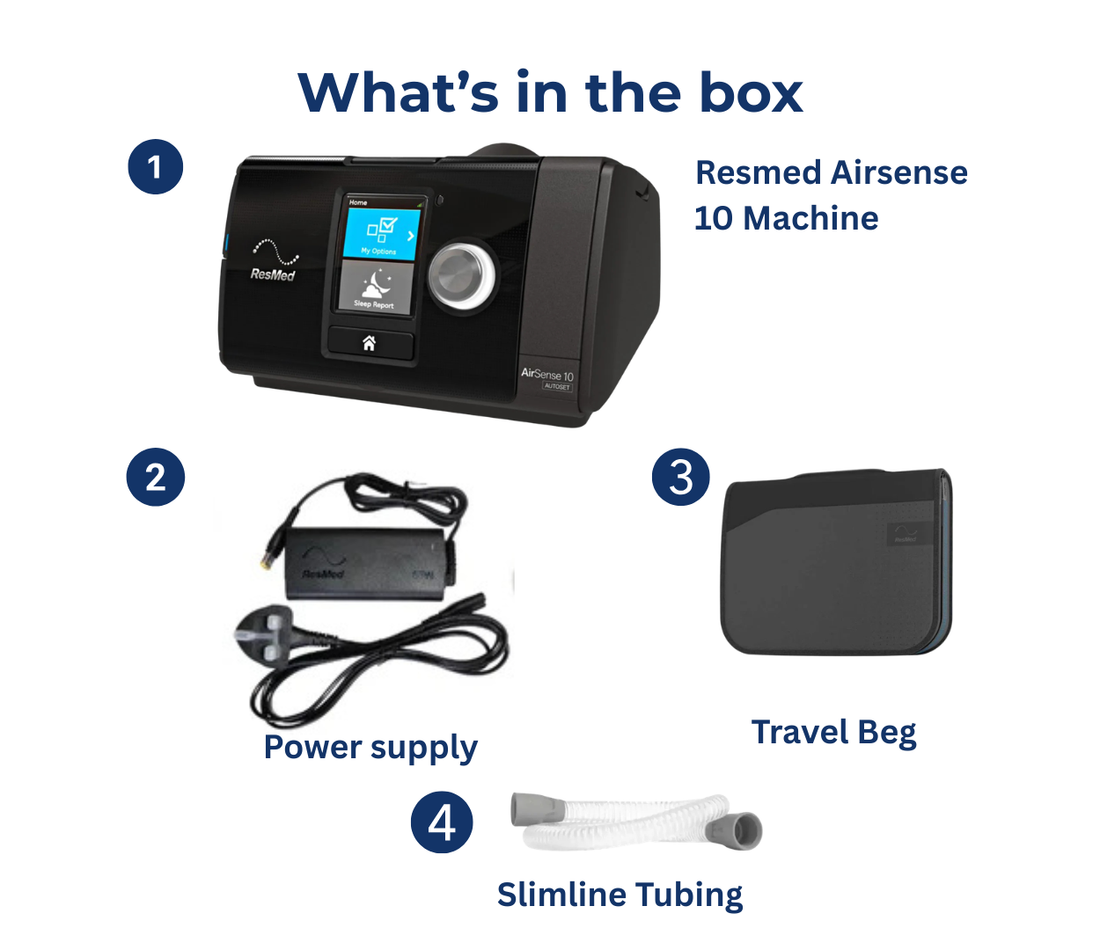 ResMed AirSense 10 AutoSet CPAP Machine - CPAPstudio.co.uk
