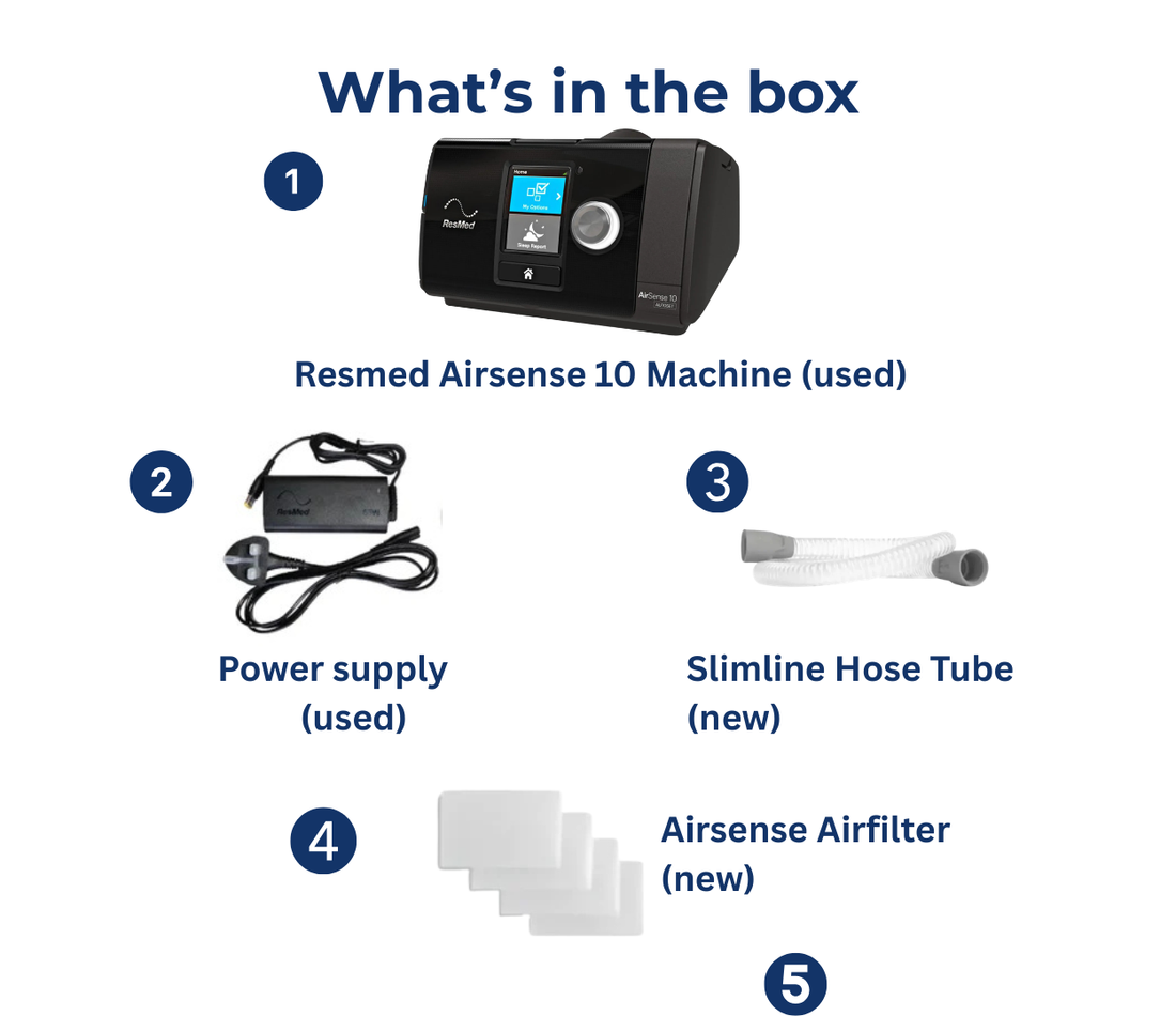 ResMed AirSense 10 AutoSet CPAP Machine Reconditioned