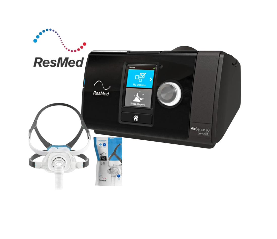 ResMed AirSense 10 AutoSet with AirFit F40 Mask
