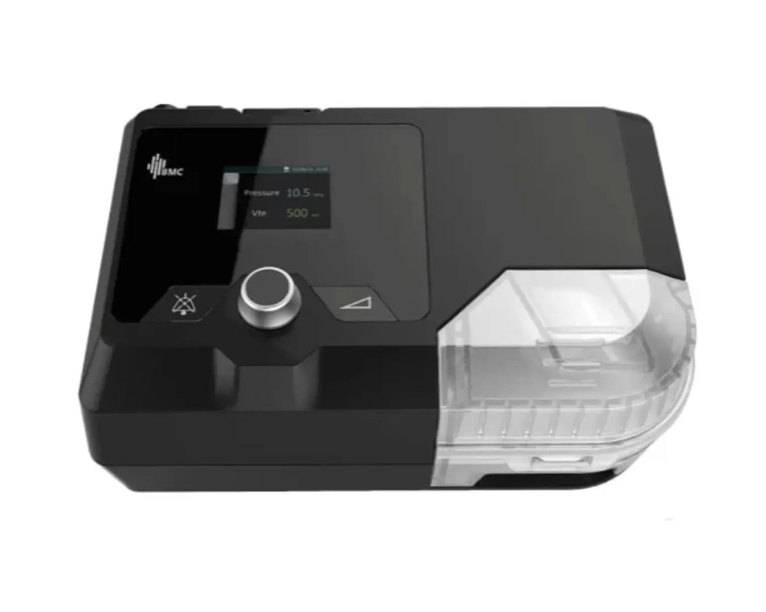 BMC G2S A20 Sleep Ventilator, Fully Automatic Sleep Breathing Machine, Anti Snore Devices, 4-20 hPa Improved Sleeping, with a Full Size Nose Mask Set - CPAPstudio.co.uk