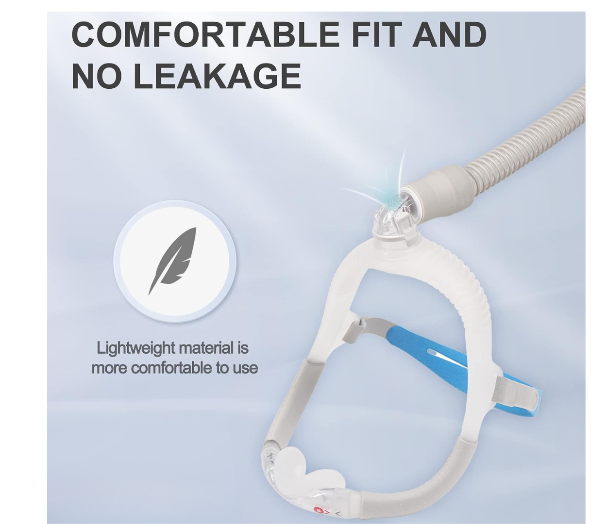 Replacement Swivel Elbow Connector Compatible with Airfit N30i&P30i&F30i,Tube Quick-Release Elbow,Great-Value