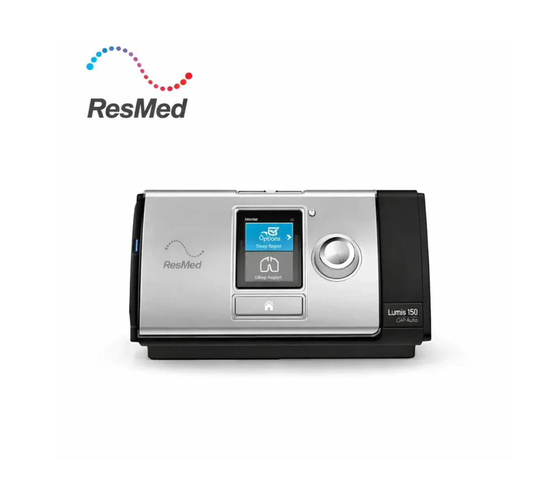 ResMed Lumis 150 VPAP ST BIPAP Unit with Power Supply and Bag
