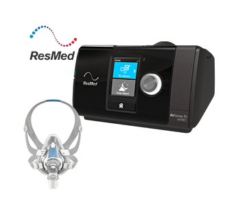 ResMed AirSense 10 Auto CPAP Machine with AirTouch F20 Full Face Mask