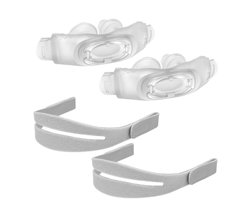2 Packs Replacement P30i Pillow Cushion(S) with Strap for Airfit P30i | Including 2 Pcs Cushion and 2 Pcs Head Strap, Washable and Reusable Without Replace Filter, Great-Value