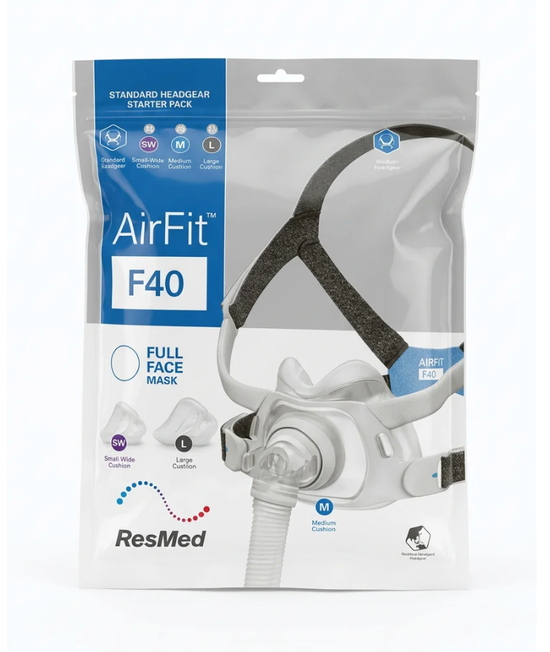 ResMed AirFit F40 Full Face CPAP Mask