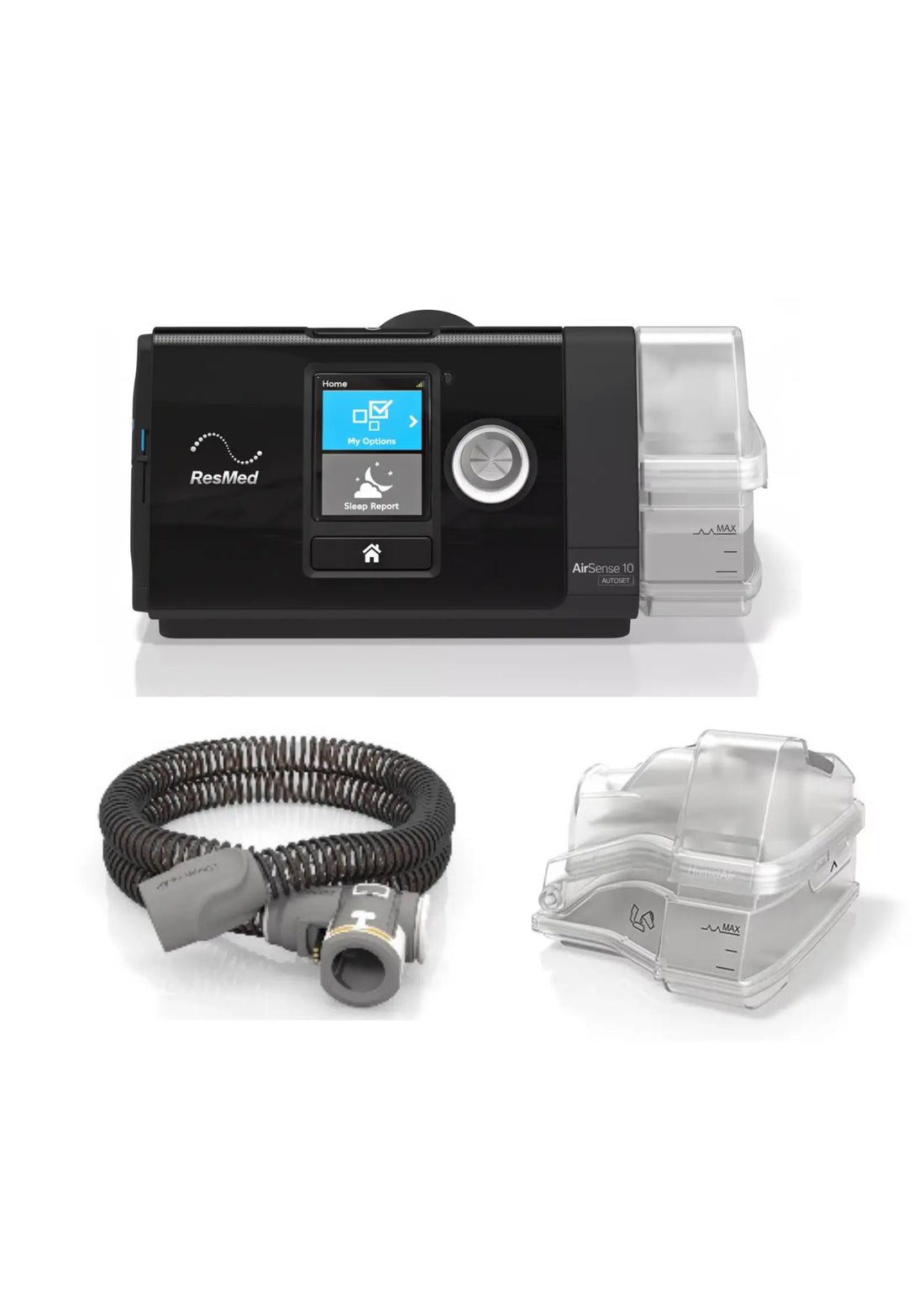 ResMed AirSense 10 AutoSet CPAP with Hose & Humidifier - CPAPstudio.co.uk