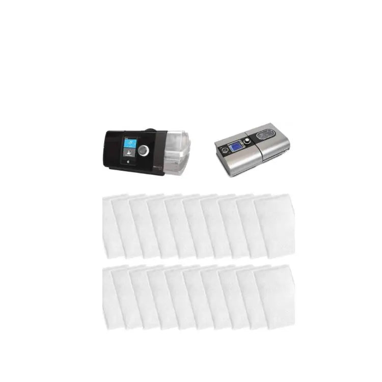 RESPURE CPAP Air Filters Compatible with AirSense, AirCurve 10 & S9 Device, Ultra-Fine Air Filters | Reliable Filtration (60 Filters) Respure