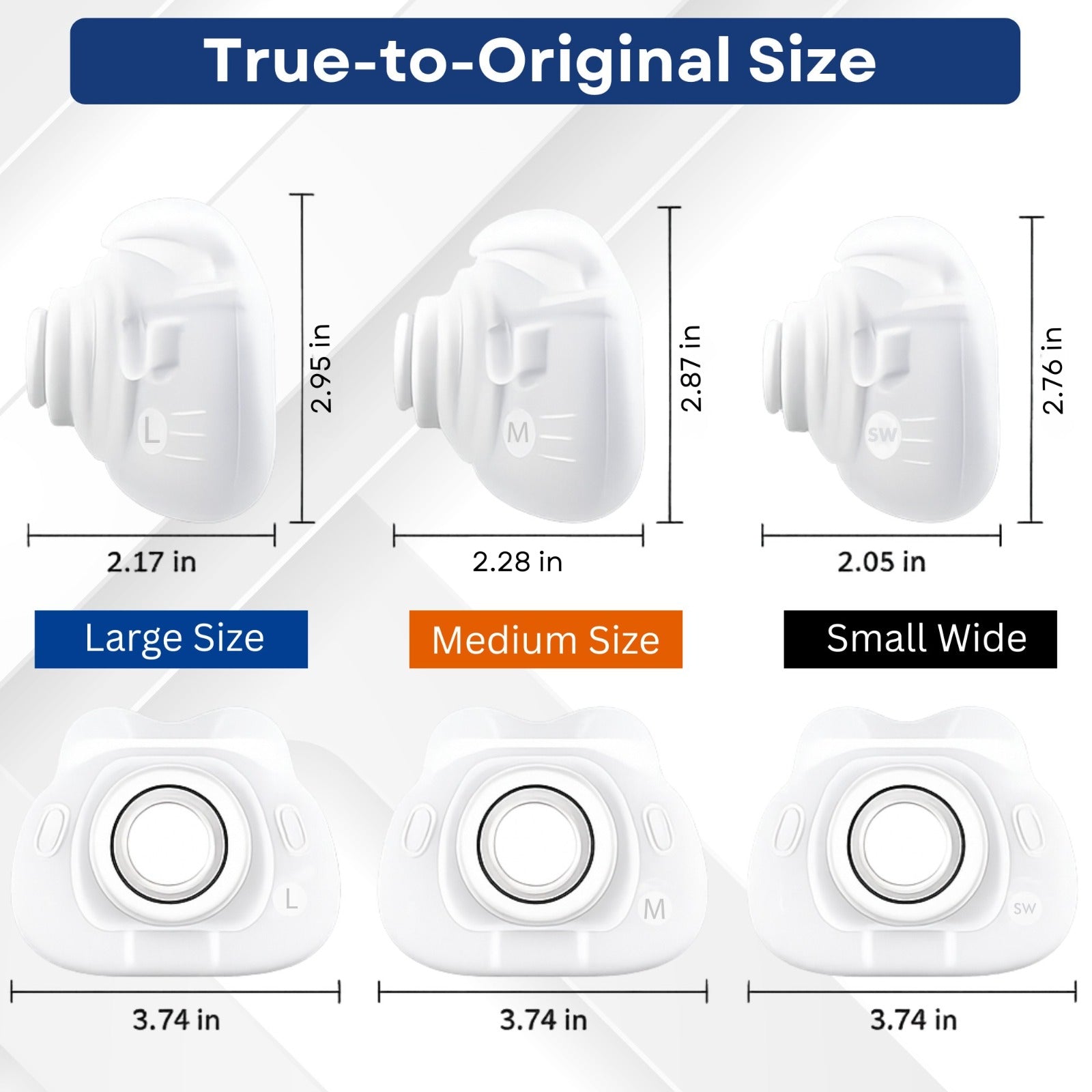 Replacement cushion for Resmed Airfit F40 CPAP Mask Respure