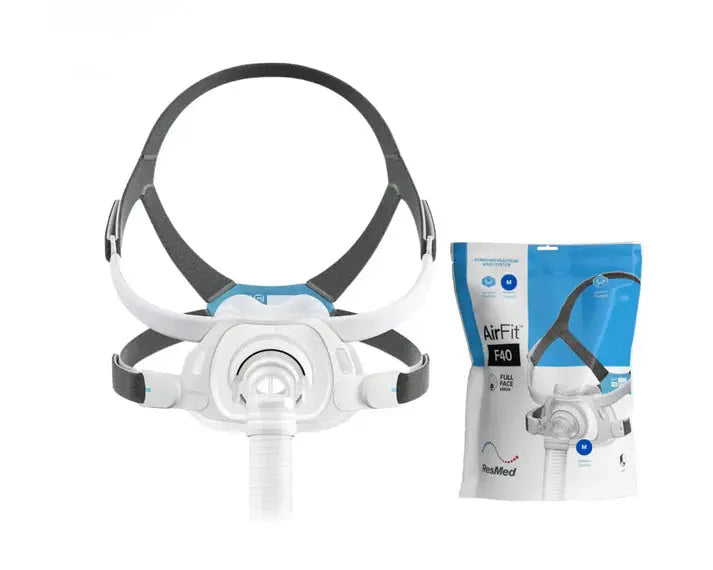 ResMed AirSense 10 AutoSet CPAP Machine with myAir with AirFit F40 Mask - CPAPstudio.co.uk