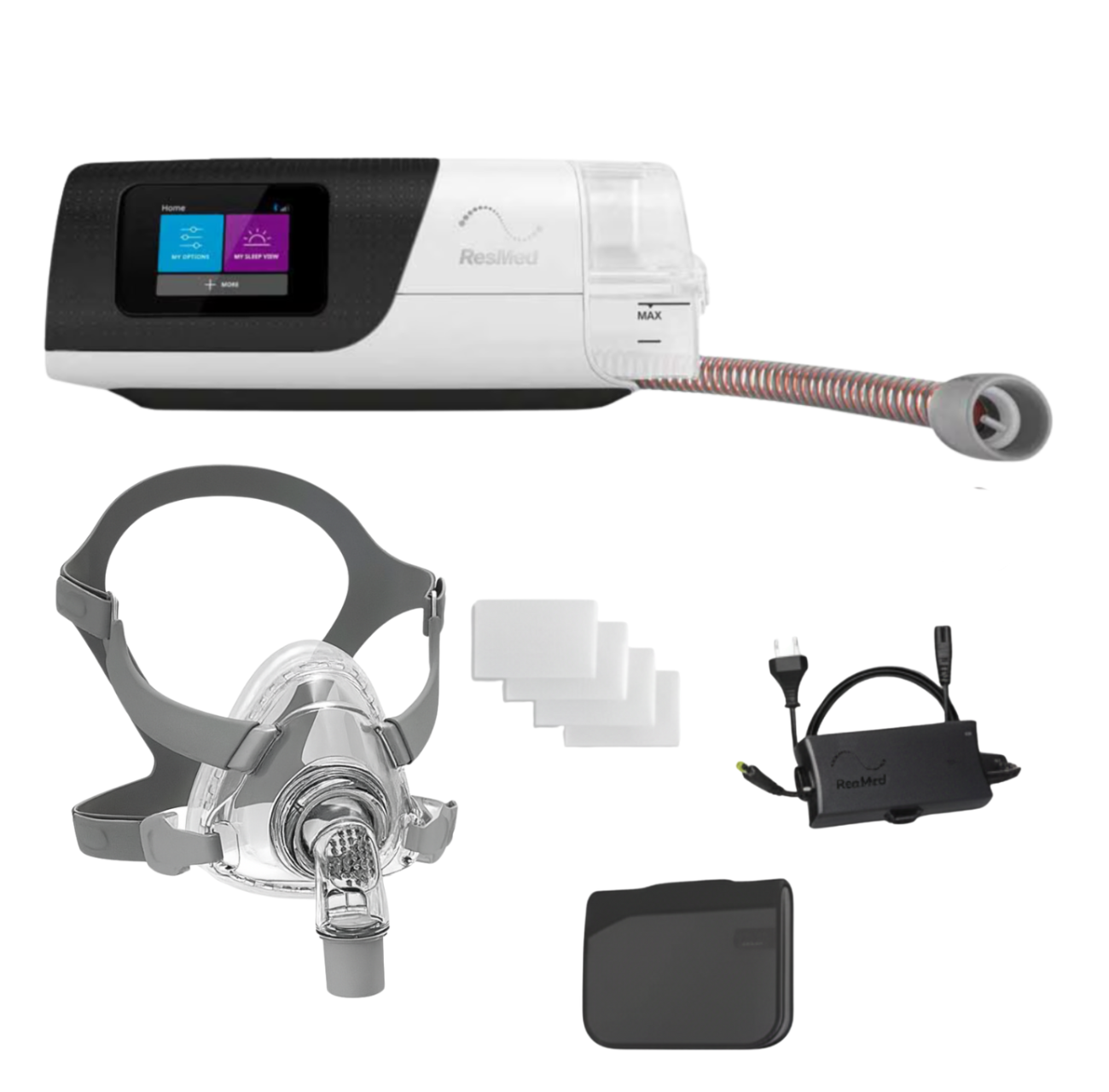 ResMed AirSense 11 AutoSet with AirFit / BMC F5A or Tubing - CPAPstudio.co.uk