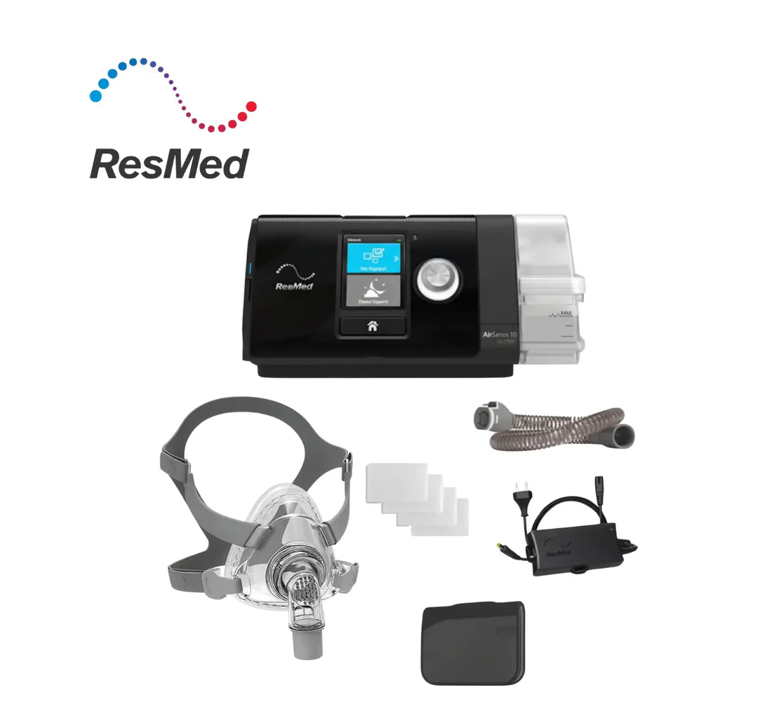 ResMed AirSense 10 AutoSet with AirFit / BMC F5A or Tubing - CPAPstudio.co.uk