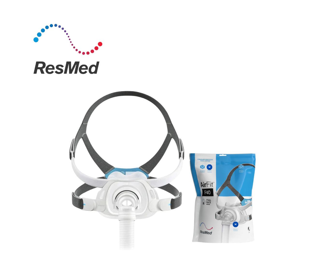 ResMed AirFit F40 Full Face CPAP Mask