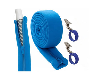 CPAP Hose Cover 6ft – Fleece Tubing Wrap with Clips - CPAPstudio.co.uk